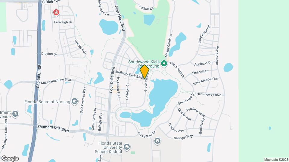 3974 Grove Park Dr Map and Location Details