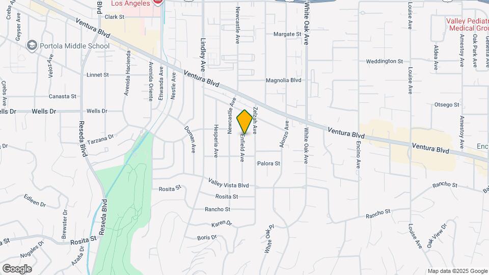 5048 Enfield Ave Map and Location Details