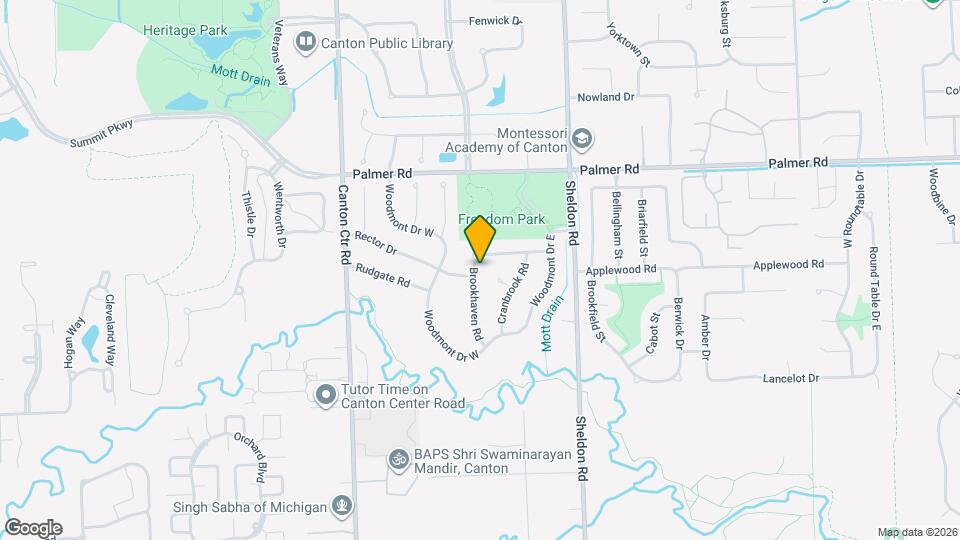 2233 Brookhaven Rd Map and Location Details