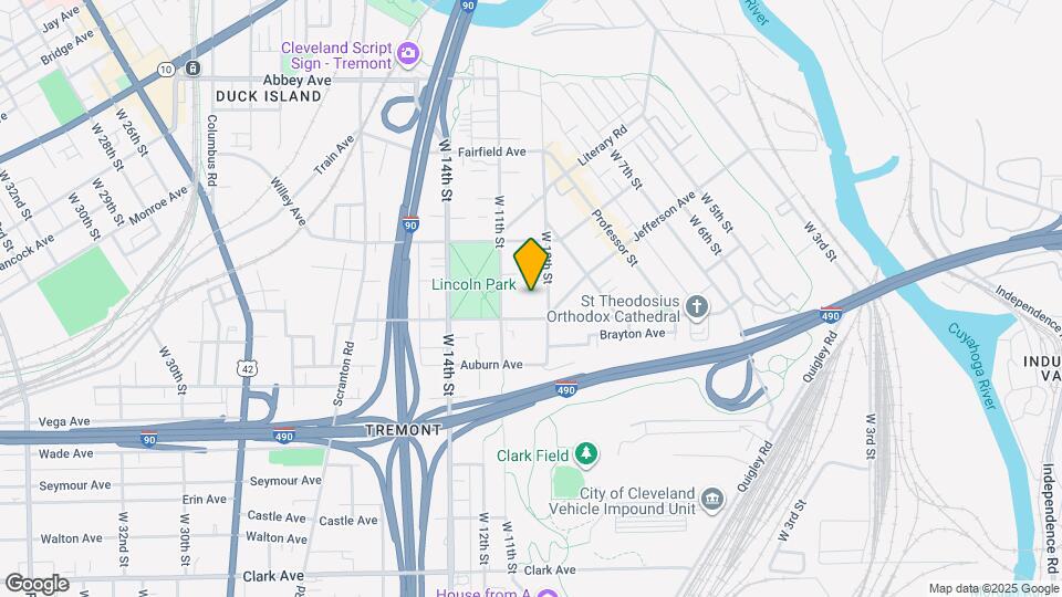 2476 W 10th St Map and Location Details