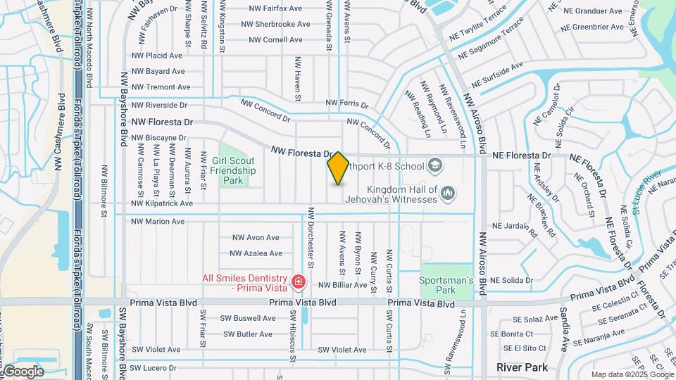 316 NW Avens St Map and Location Details