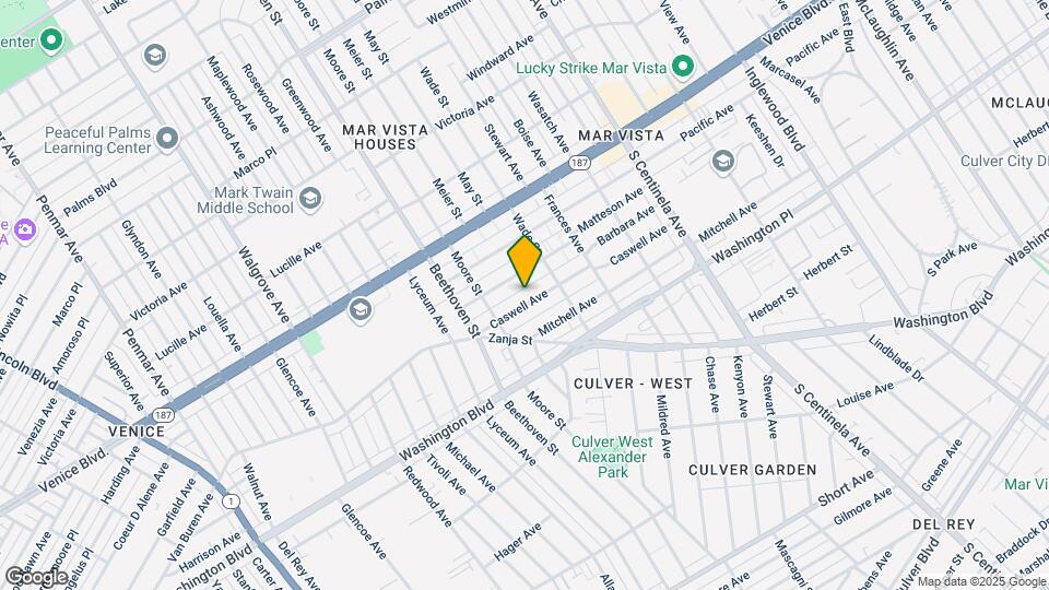 12739 Caswell Ave Map and Location Details
