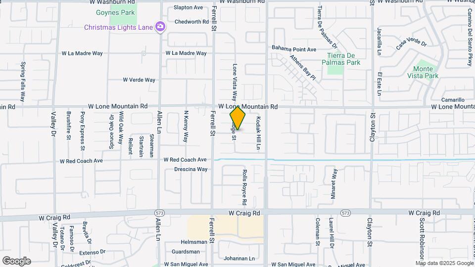 4642 Zia Ridge St Map and Location Details