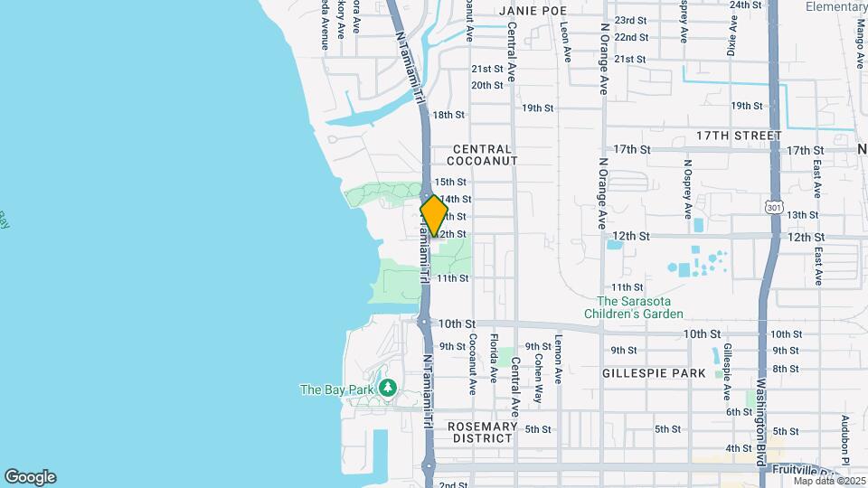 1188 N Tamiami Trl Mapa y Detalles de la Ubicación