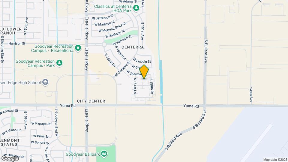 15112 W Hadley St Map and Location Details