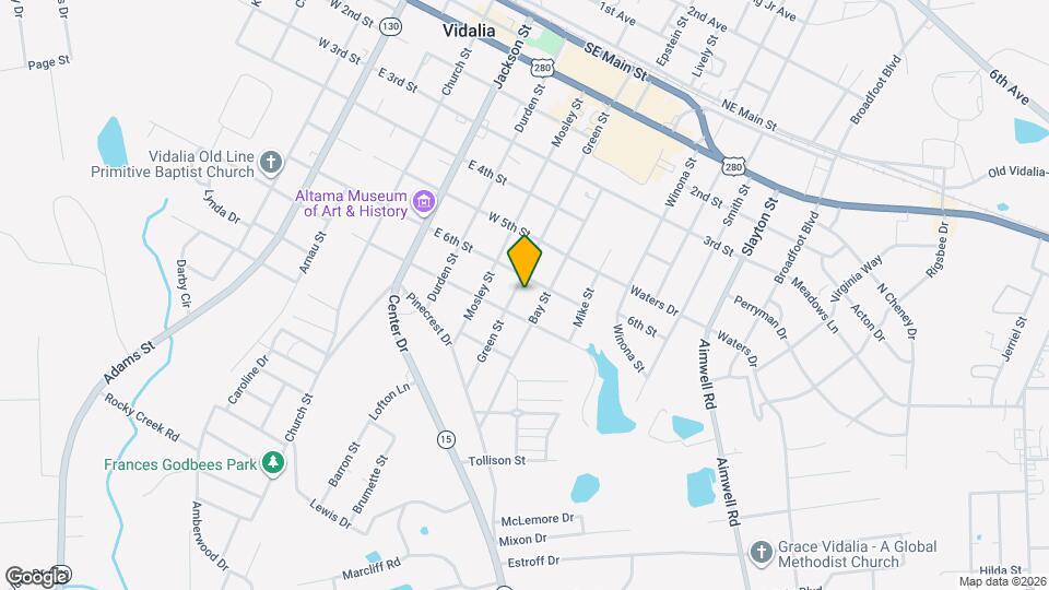 704 Green St Map and Location Details