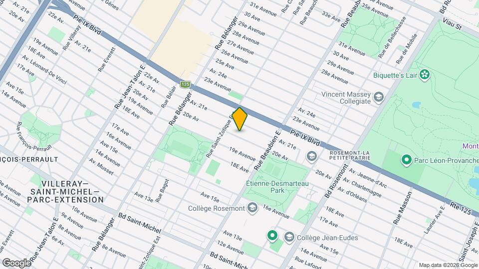 6655 20E Av Map and Location Details