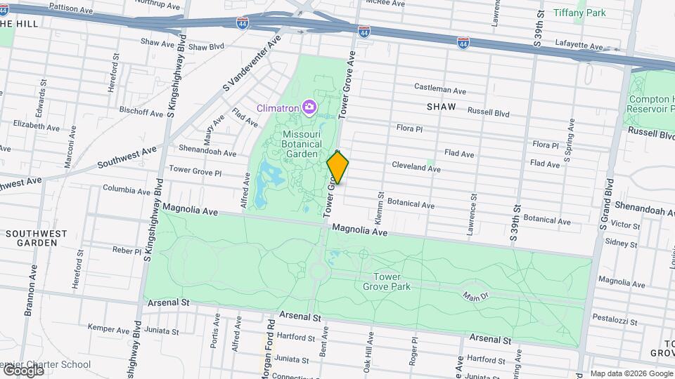 4271 Botanical Ave Map and Location Details