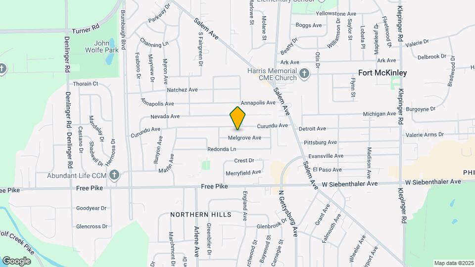 4183 Melgrove Ave Map and Location Details