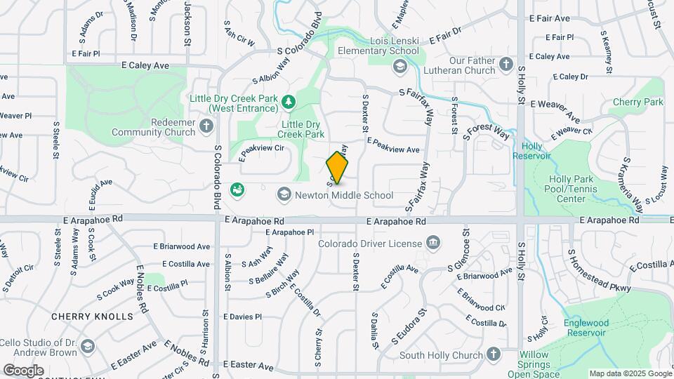 4639 E Euclid Cir Map and Location Details