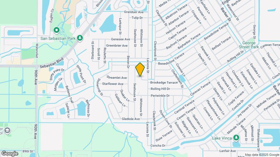 1489 Whitmore St Map and Location Details