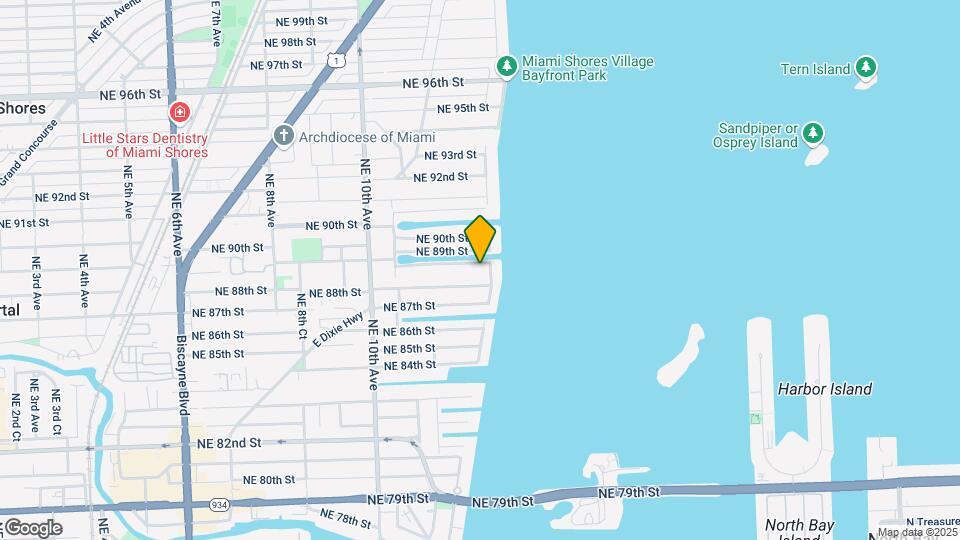 1230 NE 89th St Map and Location Details