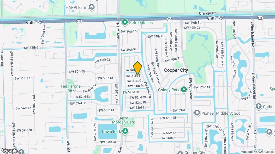 9422 SW 51st St Map and Location Details