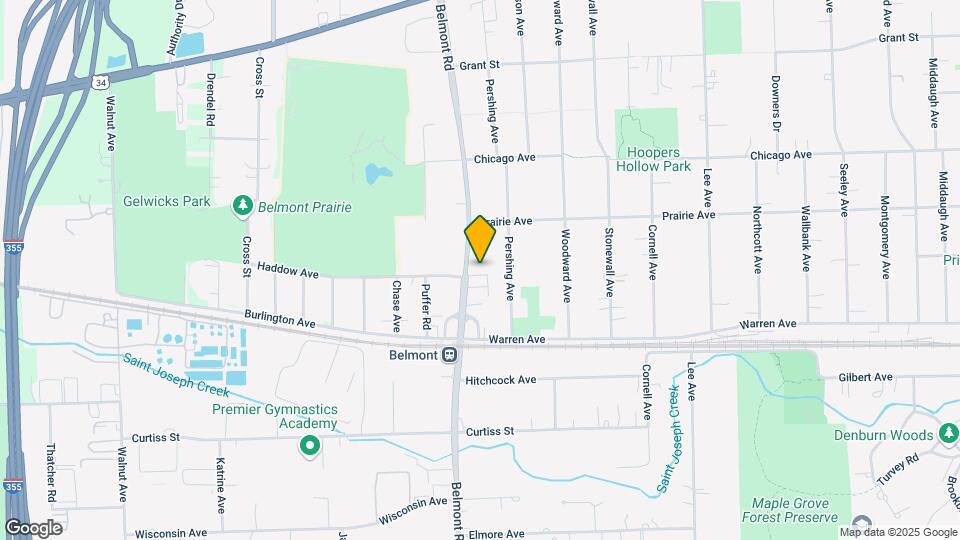 4831 Belmont Rd Map and Location Details