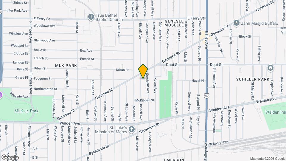 161 Bissell Ave Mapa y Detalles de la Ubicación