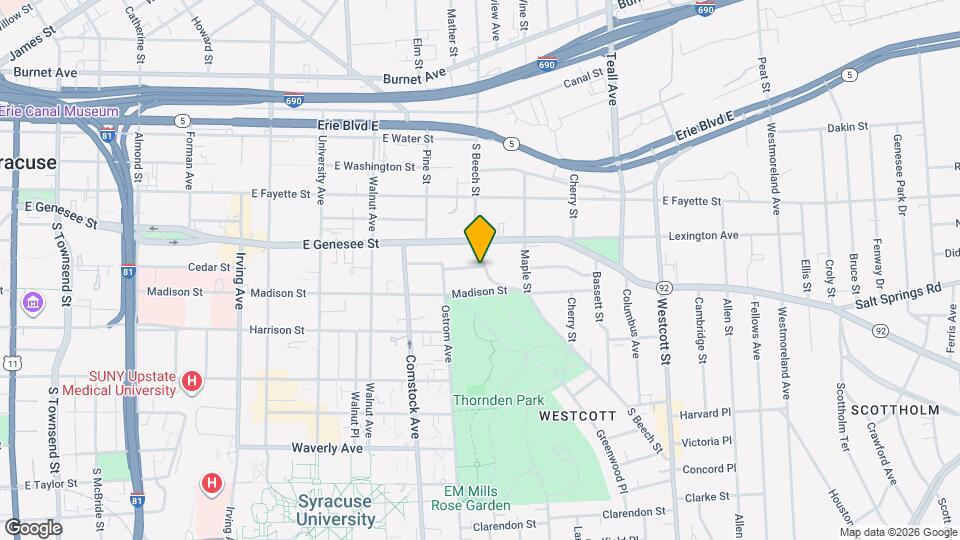 412 S Beech St Mapa y Detalles de la Ubicación