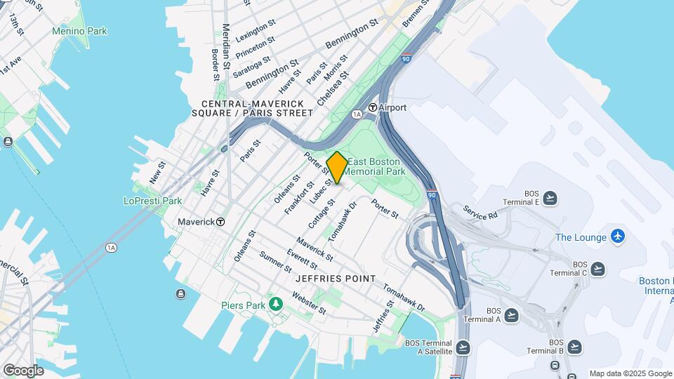 186-192 Cottage St Mapa y Detalles de la Ubicación