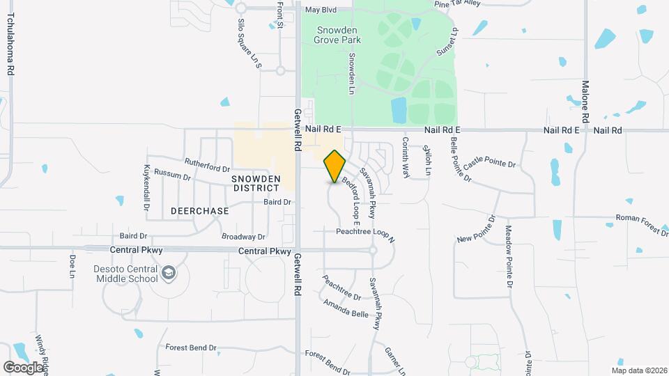 5798 Bedford Loop W Map and Location Details