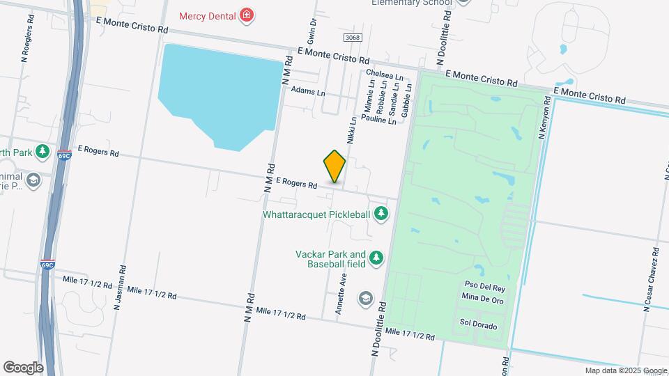 2805 E Conroe Rd Map and Location Details