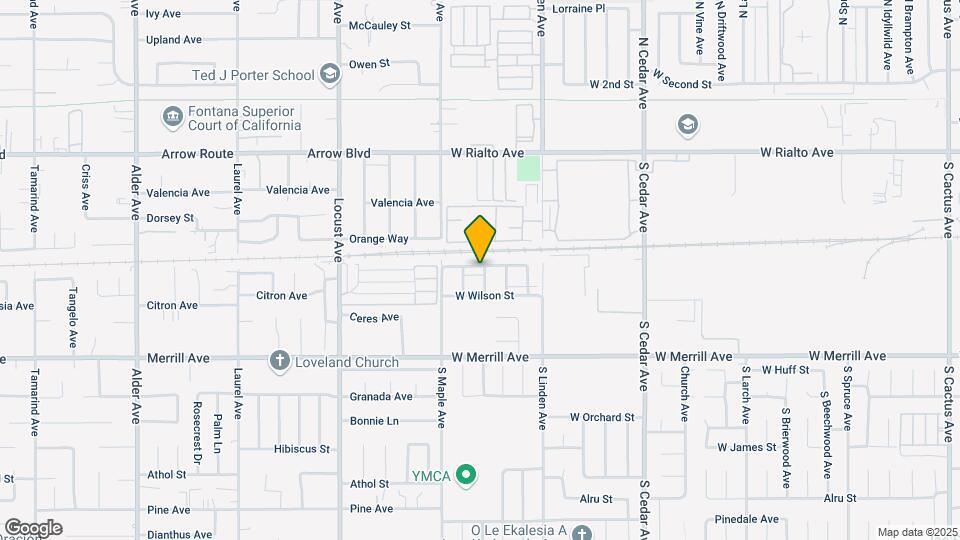 342-348 S Forest Ave Mapa y Detalles de la Ubicación