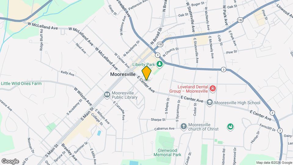 220 E Center Ave Map and Location Details