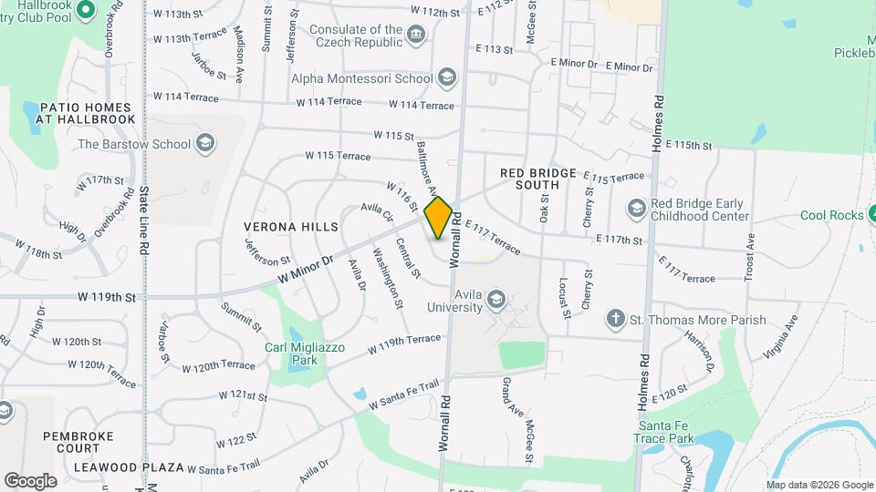 11719 Wyandotte St Mapa y Detalles de la Ubicación