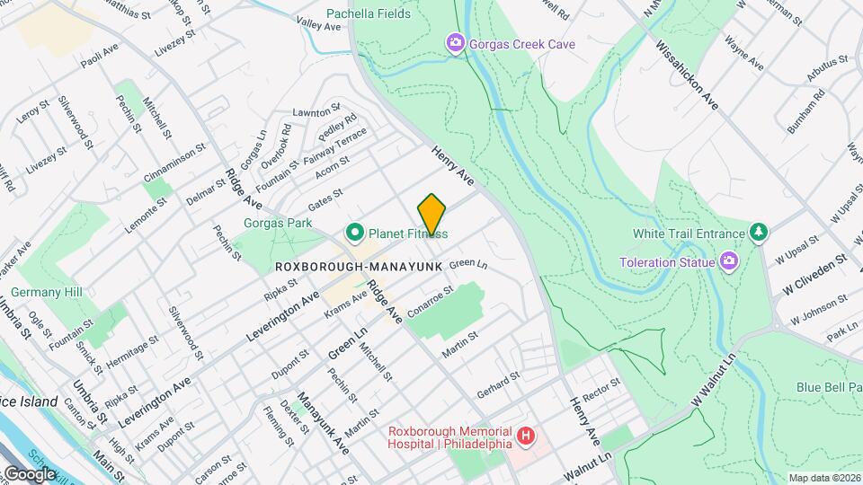 6161 Lawnton St Map and Location Details