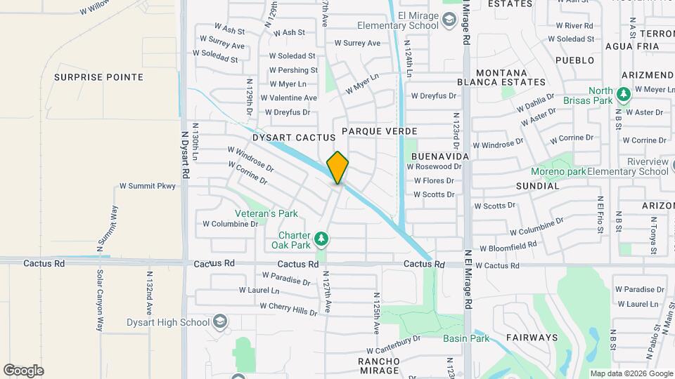 12704 W Flores Dr Map and Location Details