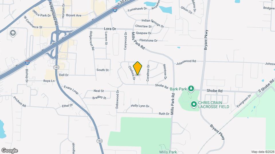 2111 Pattywood Dr Map and Location Details