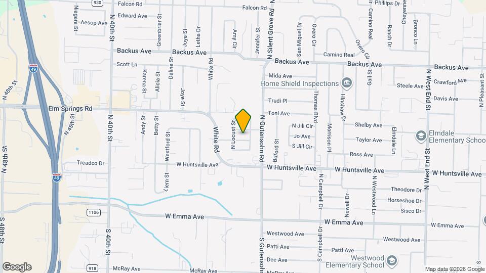 2940 Mimosa Ave Map and Location Details