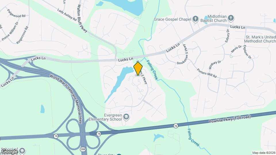 1402 Groton Ct Mapa y Detalles de la Ubicación