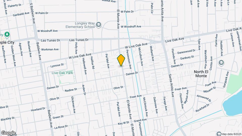 5537 El Monte Ave Map and Location Details