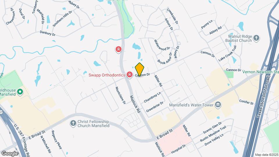 900 Colby Dr Mapa y Detalles de la Ubicación