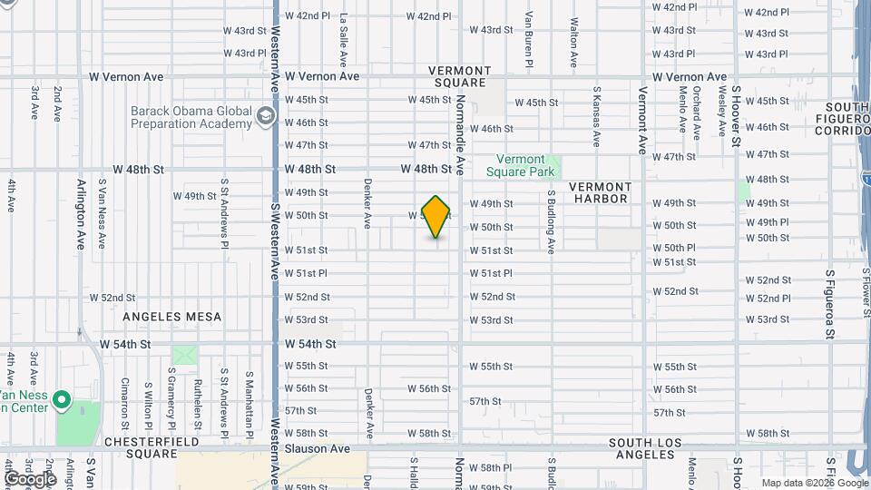 1435 W 51st St Map and Location Details