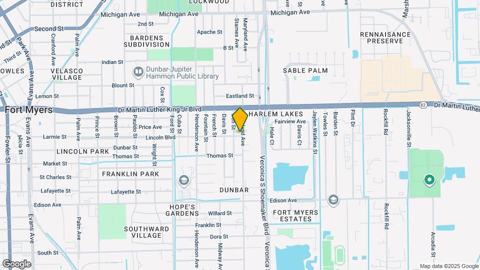 2176 Highland Ave Map and Location Details