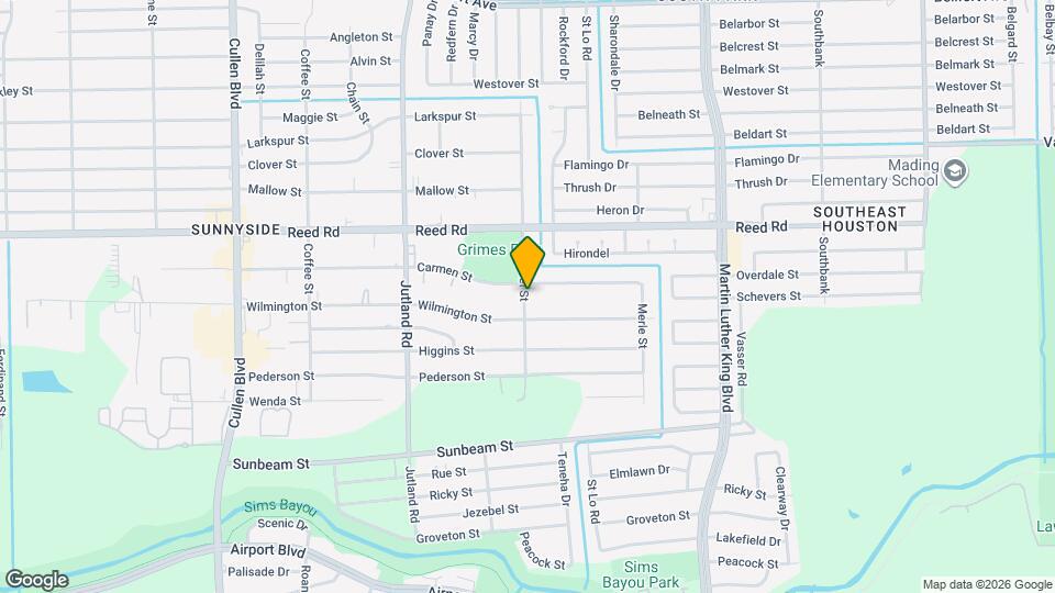9315 Noel St Map and Location Details