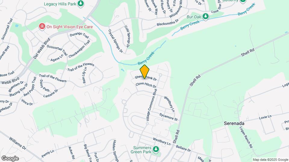 1033 Clove Hitch Dr Map and Location Details