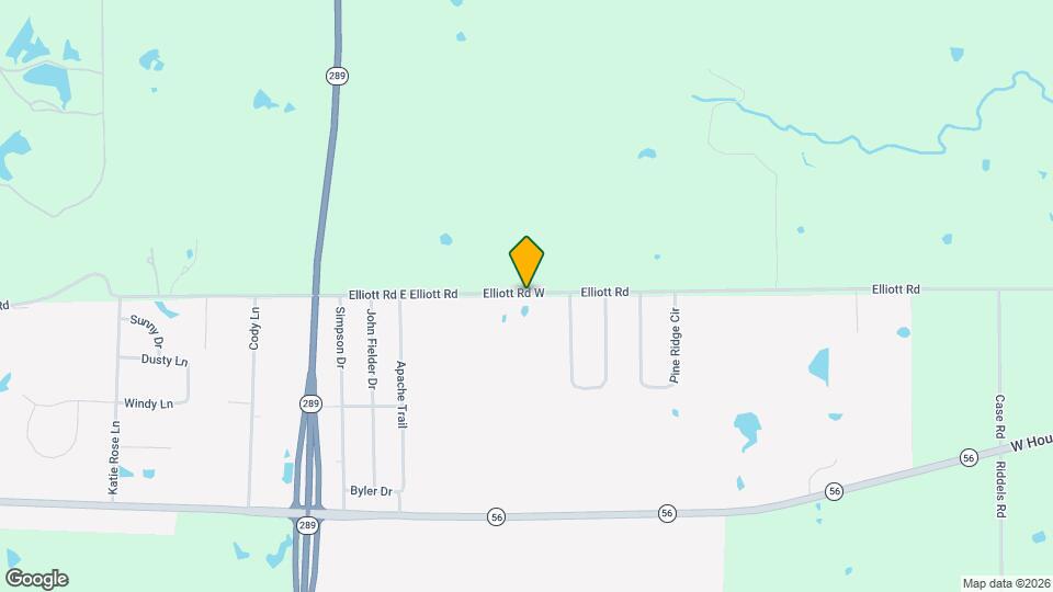 1544 Elliott Rd Map and Location Details