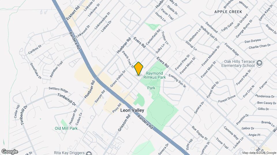 6607 Cherryleaf St Map and Location Details