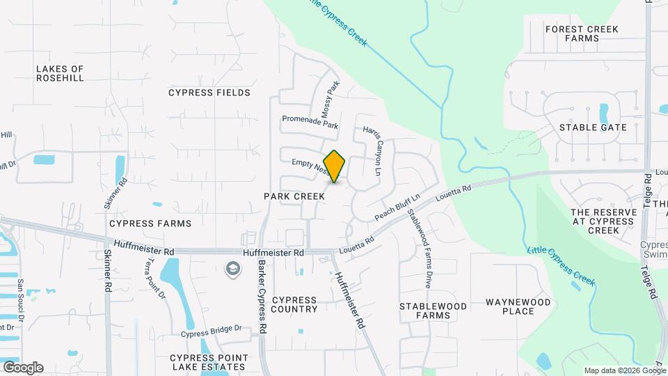 15226 Olmstead Park Dr Map and Location Details
