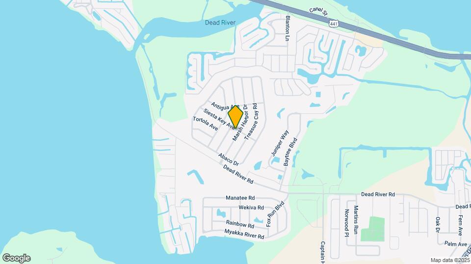 4810 Marsh Harbor Dr Map and Location Details