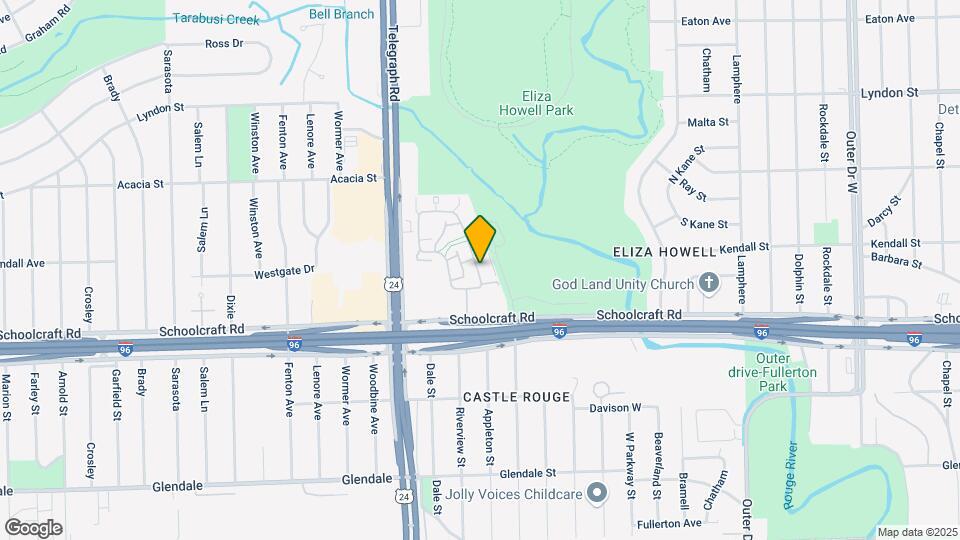 14140 Riverview St Map and Location Details