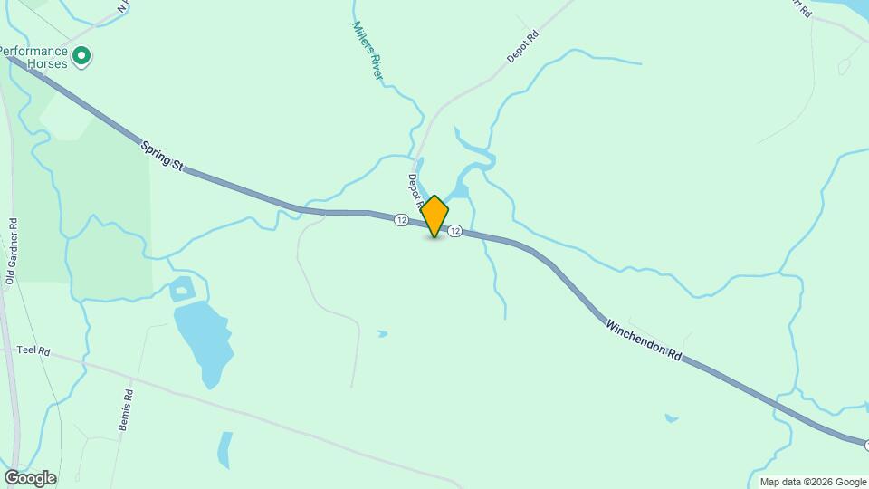 483 Winchendon Rd Map and Location Details