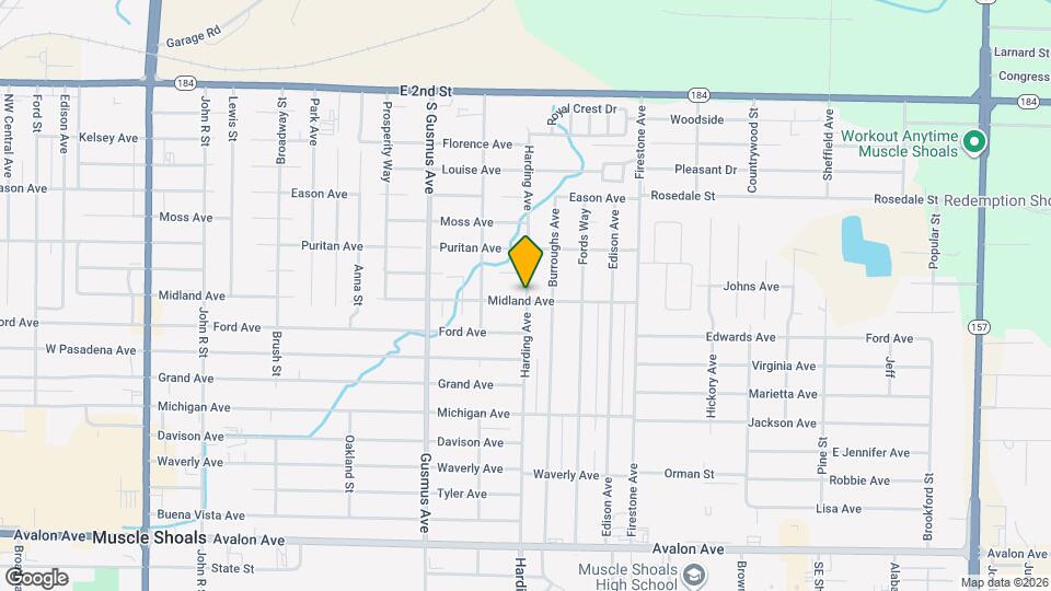 Harding Village Duplex Apts Apartments and Nearby Muscle Shoals