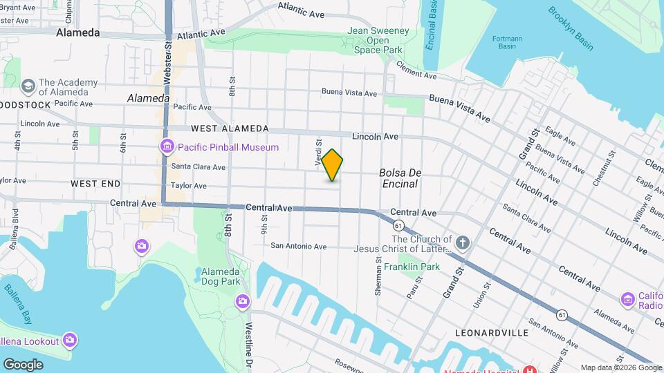 1039 Taylor Ave Mapa y Detalles de la Ubicación