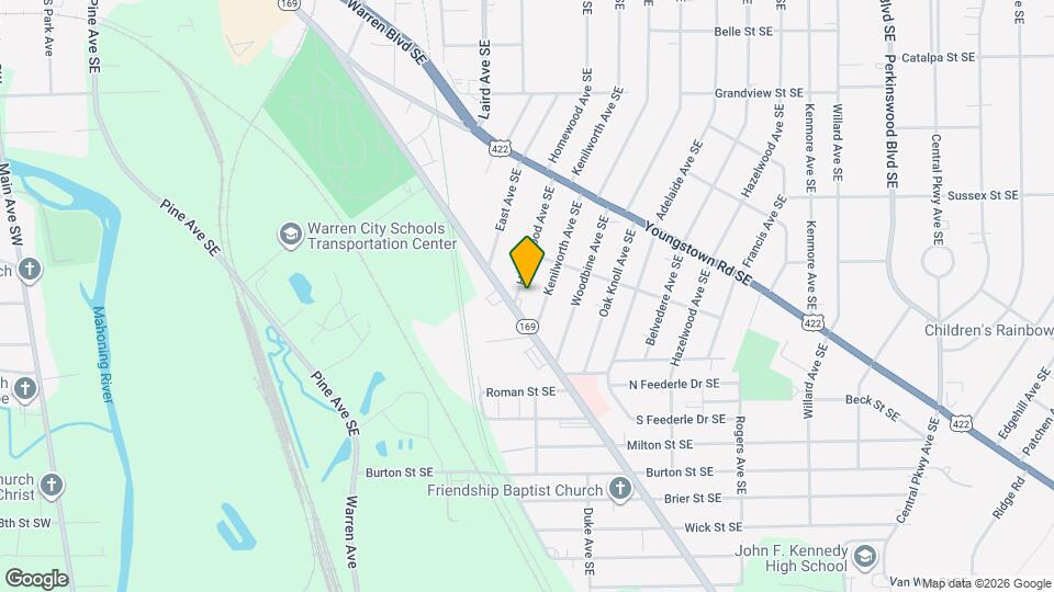 1587 Homewood Ave SE Map and Location Details