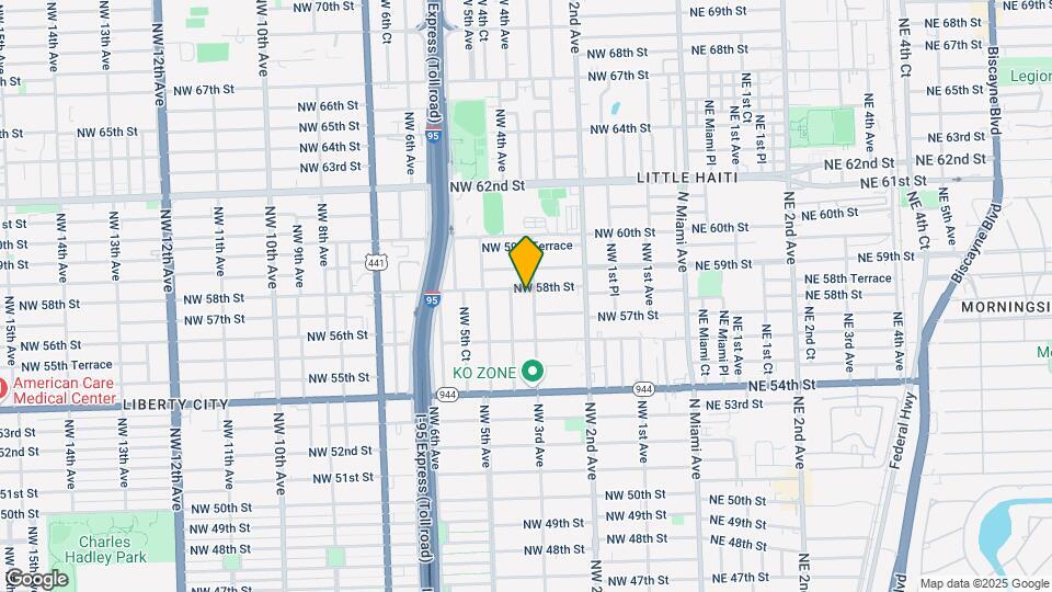 5730 NW 3rd Ave Map and Location Details