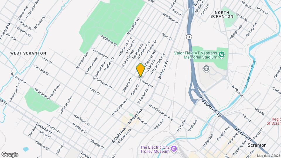 1218 Swetland St Mapa y Detalles de la Ubicación