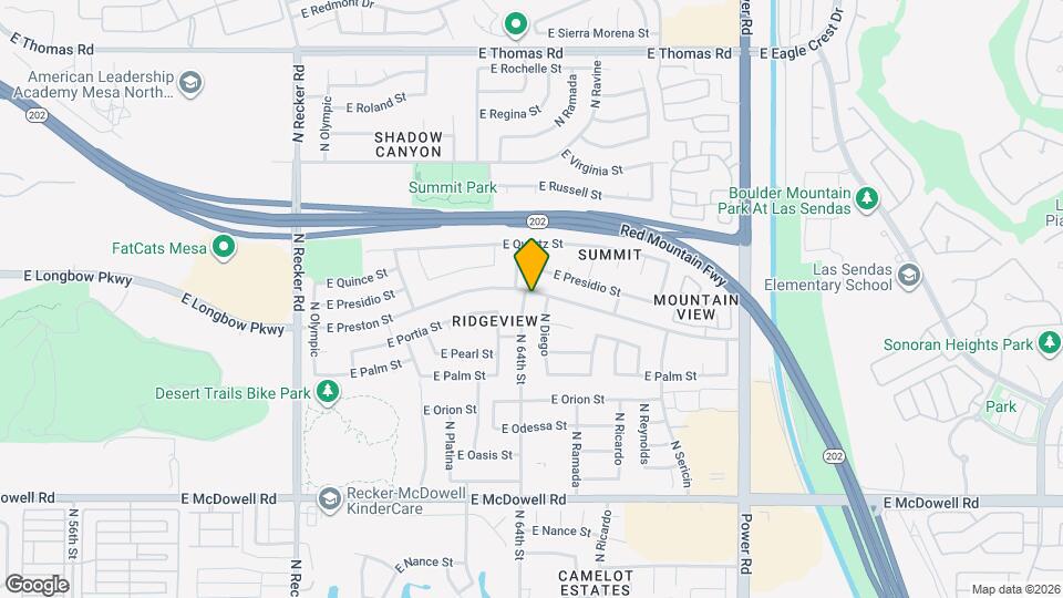 3135 N 64th St Map and Location Details