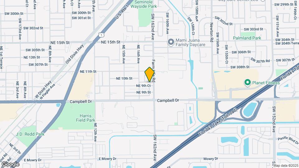 1736 NE 9th Dr Map and Location Details